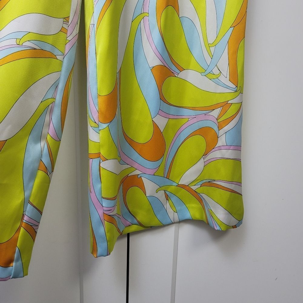 Zara Vibrant Multicolor Wide-Leg Pants - Picture 5 of 12